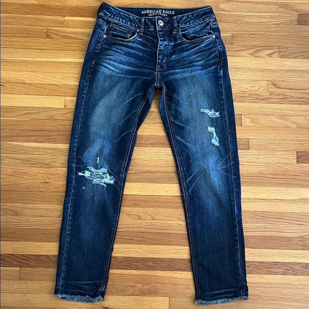 AMERICAN EAGLE tom girl jeans Sz 2 regular